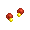 Skittles Crazy Cores Earrings - virtual item (Questing)