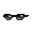 Black Sizzle Sunglasses - virtual item (Questing)