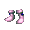 Pink Scott Socks - virtual item (Wanted)