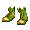 Emerald High Elf Boots - virtual item (Bought)