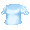 Blue Lace-accented Shirt - virtual item (Questing)