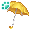 [Animal] Yellow Umbrella - virtual item (Wanted)
