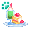 [Animal] Bubble Tea and Shortcake Snack Tray - virtual item (Wanted)