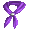 Purple Serafuku Tie - virtual item (Questing)