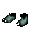 Jade Peasant Booties - virtual item (Donated)