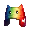 Vivid Rainbow AFK - virtual item (Wanted)