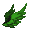 Cherubim's Emerald Green Wings - virtual item (Bought)