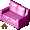 Pink Leather Loveseat - virtual item (Wanted)