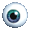 Giant Aqua+Navy Eyeball - virtual item
