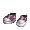 Red Phat Platform Sneakers - virtual item (Questing)