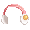 Easter 2k14 Lovely Fried Egg Earmuffs - virtual item (Wanted)