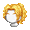 Girl's Wavy Curls Blonde (Dark) - virtual item (questing)