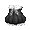 Black Champagne Party Dress - virtual item (donated)