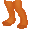 Orange Stockings - virtual item