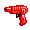 Red Squirt Pistol - virtual item (Wanted)