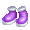 Purple Space Girl Boots - virtual item (Wanted)