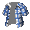 Blue Plaid Overshirt - virtual item (Questing)