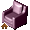 Purple Leather Chair - virtual item (Bought)