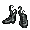 Black Magic Boots - virtual item (Questing)