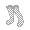 White Fishnet Stockings - virtual item