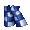 Blue Checker Pants - virtual item (Questing)