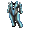 CyberPunk Suit (Black and Blue) - virtual item (Questing)