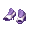Purple Neo-City Heels - virtual item (wanted)