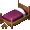 Medieval Redwood Bed - virtual item (bought)