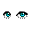 Dramatic Eyes Teal - virtual item (Wanted)