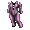 CyberPunk Suit (Black and Magenta) - virtual item