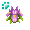 [Animal] Lavender Iris Hairpin - virtual item (Wanted)