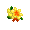Yellow Lily Boutonniere - virtual item (Questing)