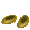 Golden Slippers - virtual item (Donated)