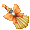 Candy Corn Witchling Broom