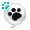 [Animal] Pawprint Mood Bubble - virtual item