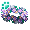 [Animal] Purple Flower Crown - virtual item (Questing)