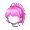 Girl's Loose-Tail Pink (Dark) - virtual item (questing)
