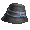 Blue Buckle Trench Hat - virtual item (Questing)