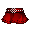 Red Spunky Skirt - virtual item (questing)