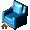 Blue Leather Chair - virtual item (Questing)