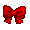 Red Serafuku Bow - virtual item (Questing)