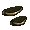Beat slim gold shoes
