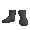 Long Black Socks - virtual item
