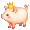Princess the Piglet - virtual item (donated)
