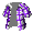 Purple Plaid Overshirt - virtual item (Questing)