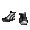 Cloud Zebra Shoes - virtual item