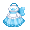 Blue Mama Ducky Apron - virtual item (wanted)