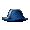 Vice Admiral's Ocean Blue Bicorne Hat - virtual item (Questing)