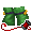 Green Deluxe Holiday Legwarmers - virtual item