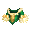 Elegant Emerald Satin Corset - virtual item (wanted)